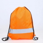 Promotional Folding   Drawstring Bag